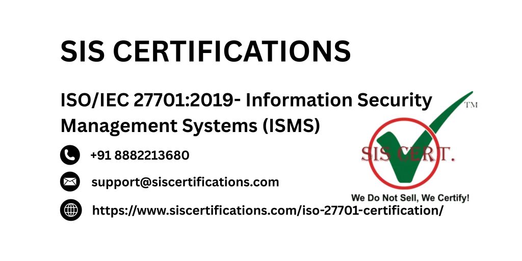 ISO 27701 Certification: Building Trust Through Data Privacy with SIS&nbsp;Certifications